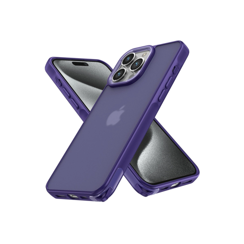 İphone 15 Elegant Kapak - Derin Mor
