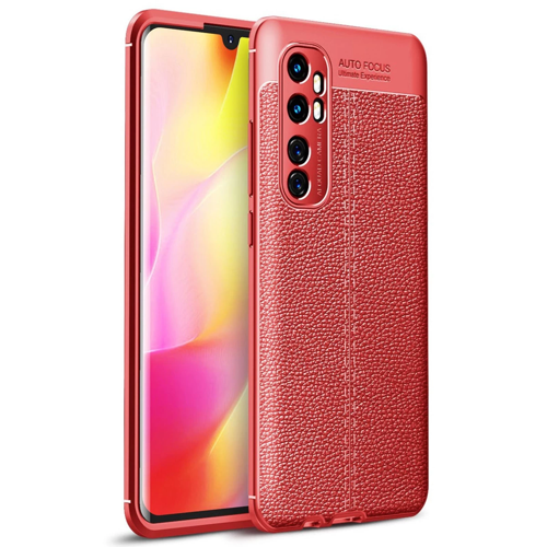 Mi 10 Lite Auto Focus Kapak - Kırmızı