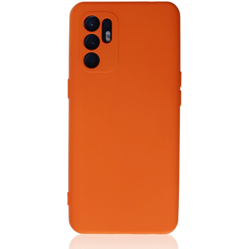 Reno 6 Nano İçi Kadife - Turuncu