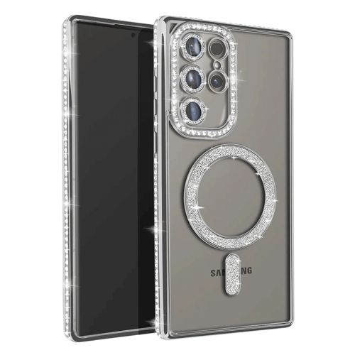 S25 Joke Simli Magneticsafe - Gümüş