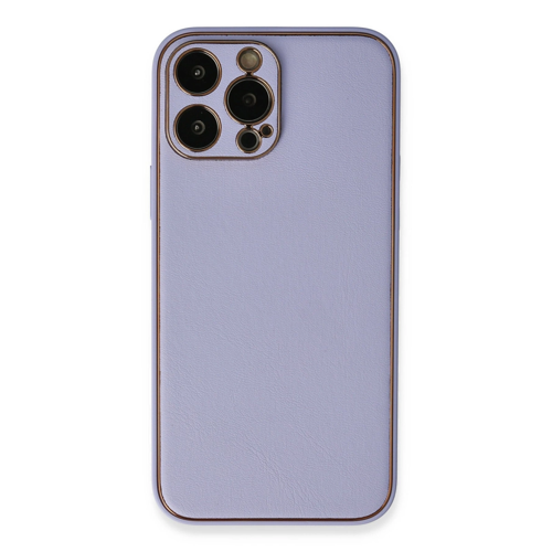 İphone 13 Coco Deri Kapak - Lila