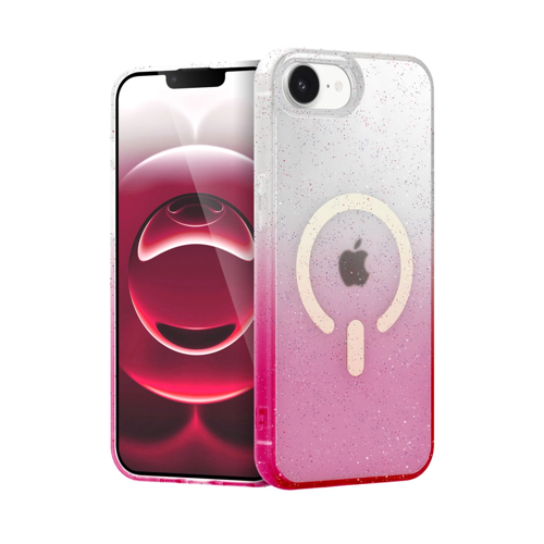 İphone 16E Pummel Shiny Kapak - Pembe