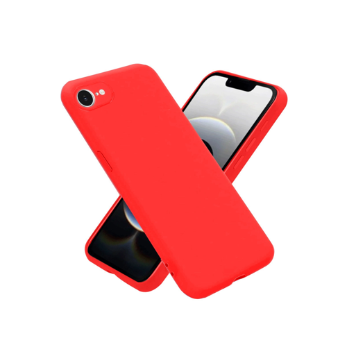İphone 16E Nano İçi Kadife - Kırmızı
