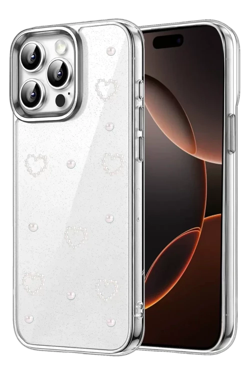 İphone 15 Fiyonk Desenli Kapak - Desen 10