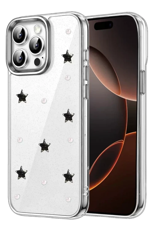 İphone 15 Fiyonk Desenli Kapak - Desen 7