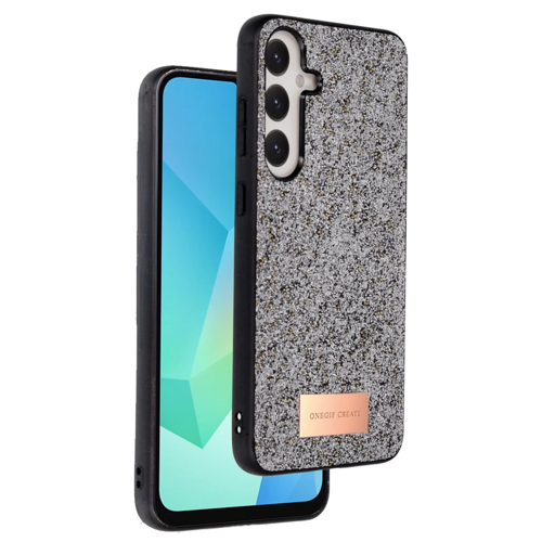 Onegif A36 Bright Simli Kapak - Gümüş