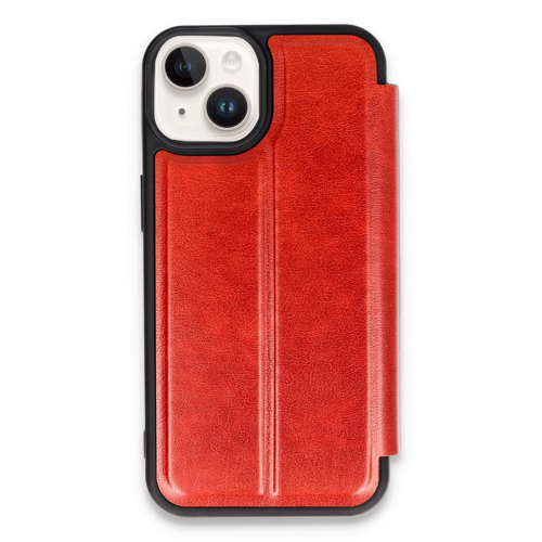 İphone 14 Flip Cover - Kırmızı
