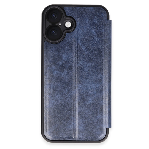 İphone 16 Flip Cover - Lacivert