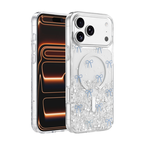 Onegif İphone 17 Misk Simli Kapak - Desen 3