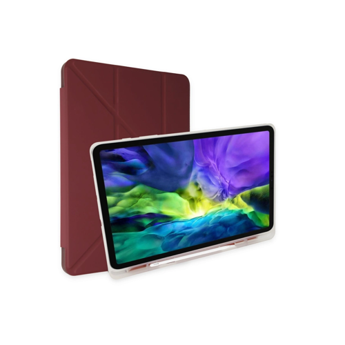 İpad 9.7 (2018) Kalemlikli Mars Kılıfı - Mürdüm