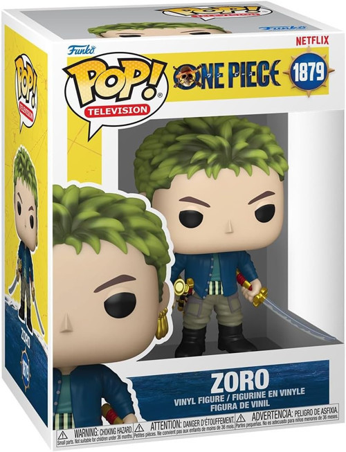 Pop! Tv: One Piece - Zoro - Koleksiyon Vinil Figür - Hediye Fikri - Resmi Ürün - Çocuklar Ve Y