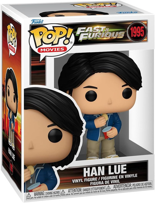 Pop! Filmler: Fast & Furious - Han Lue - Koleksiyonluk Vinil Figür - Hediye Fikri - Resmi Ürün