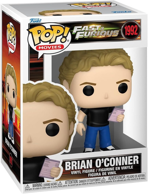 Pop! Filmler: Hızlı Ve Öfkeli - Brian O'Conner - Koleksiyon Vinil Figür - Hediye Fikri - Resmi