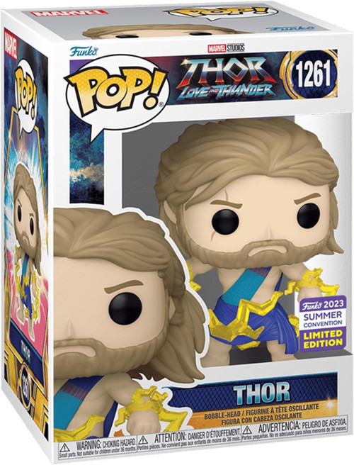 Pop! Marvel: Thor Love & Thunder - Thor In Toga Yaz Sözleşmesi Özel Koleksiyon Vinil Figür