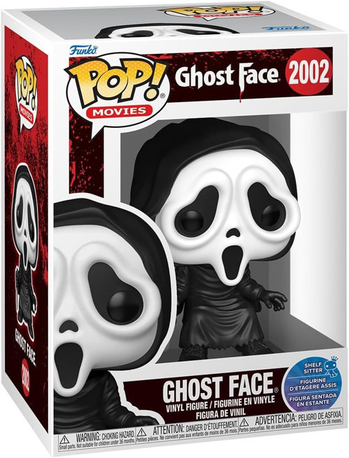 Pop! Vinyl: Ghost Face - Hayalet Yüz - Çığlık - Raf Bakıcısı - Koleksiyon Vinil Figür - Hediye