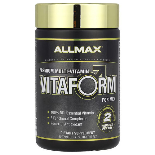 VITAFORM Premium MultiVitamin For Men 60 Tablet - Erkeklere özel Takviye