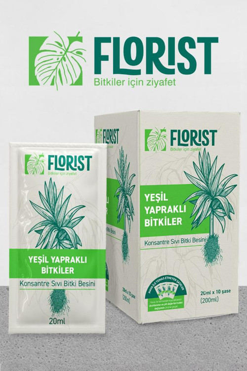 Yeşil Yapraklı, Çiçekli ve Orkide Bitki Besleme 3'lü Set