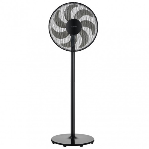 KTF-760 Siyah 16 İnç Ayaklı Vantilatör 50 W,7 Pervaneli,3 Kademeli, 130 cm Yükseklik