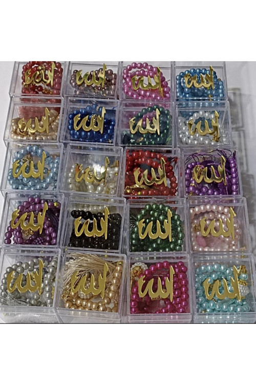20 Li Hediyelik Çeyizlik Kutulu Tesbih 20 Adet