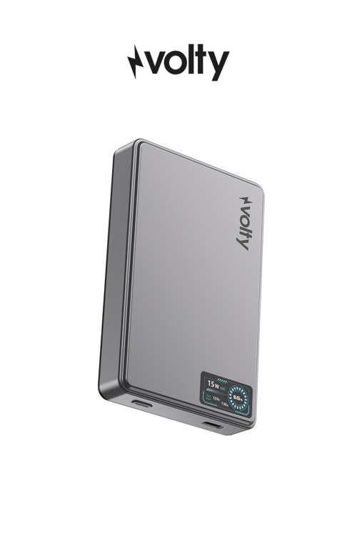 MagSafe Powerbank 10000 mAh | 15W Kablosuz, 20W PD Hızlı Şarj, Dijital Ekran, 192g (V0601002)