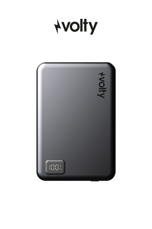 MagSafe Powerbank 5000 mAh | 15W Kablosuz, 20W PD Hızlı Şarj, Dijital Ekran, 108g (V0601003)