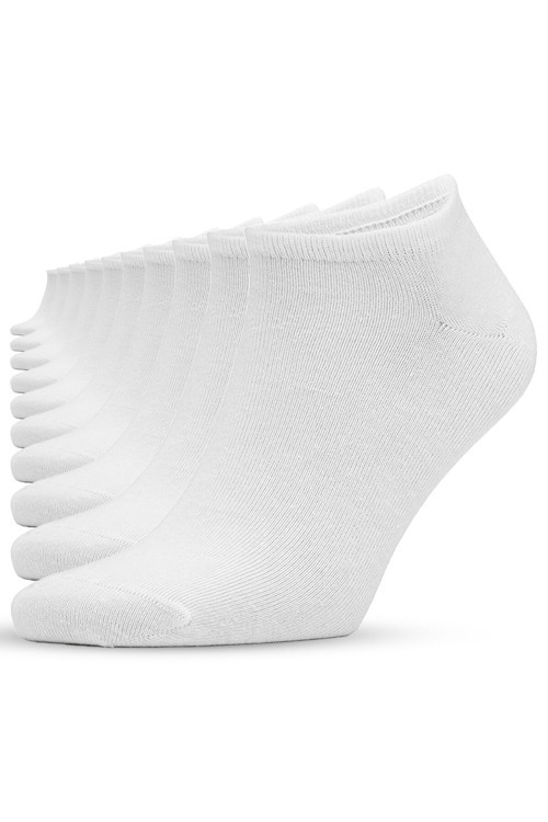 10 Çift Uniseks Sneaker Kadın Erkek Çorap