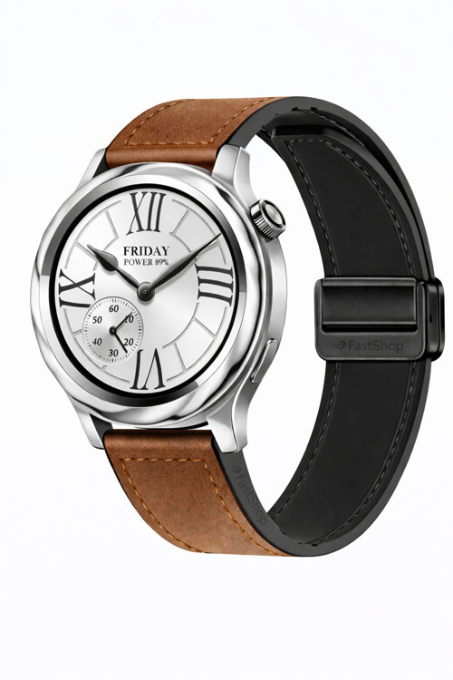 Xiaomi Watch S4 / S3 / S2 / S2 Pro / S1 Active / S1 Uyumlu Manyetik Tokalı Suni Deri Kordon