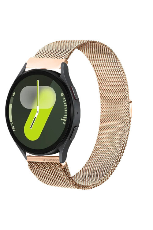 Samsung Galaxy Watch 6 / 4 / 5 / 7 / Fe 40/42/44/46mm Uyumlu 20mm A Kalite Mayetik Hasır Kordon