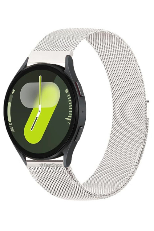 Samsung Galaxy Watch 6 / 4 / 5 / 7 / Fe 40/42/44/46mm Uyumlu 20mm A Kalite Hasır Kordon