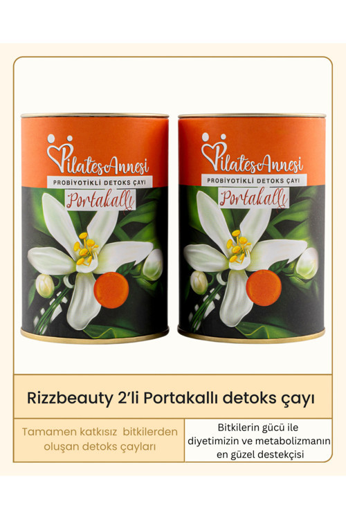 2'Li Paket Portakallı Probiyotikli Detoks Çayı