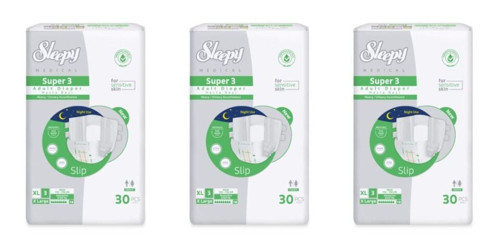 Süper3 Belbantlı Hasta Bezi L Beden 3 Paket 90 Adet