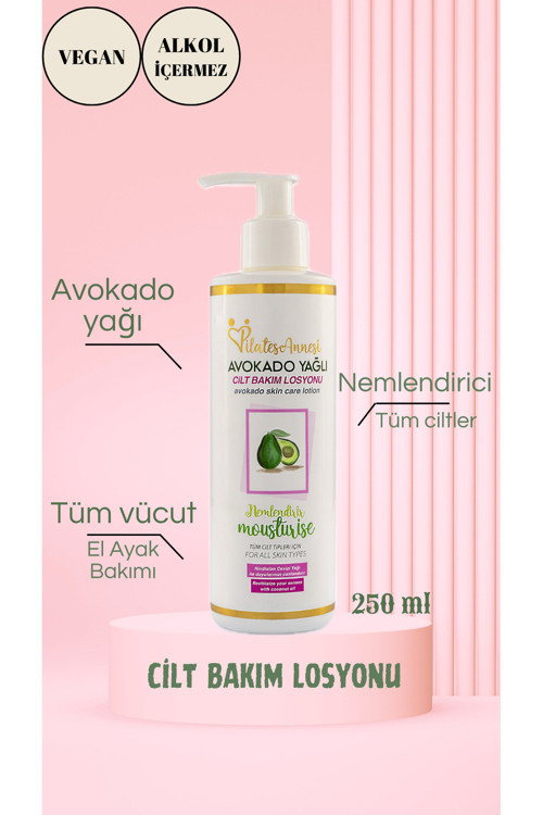 Avokado Yağlı Cilt Bakım Losyonu