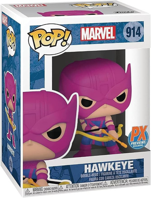 ! Marvel Classic Hawkeye Vinyl Figure