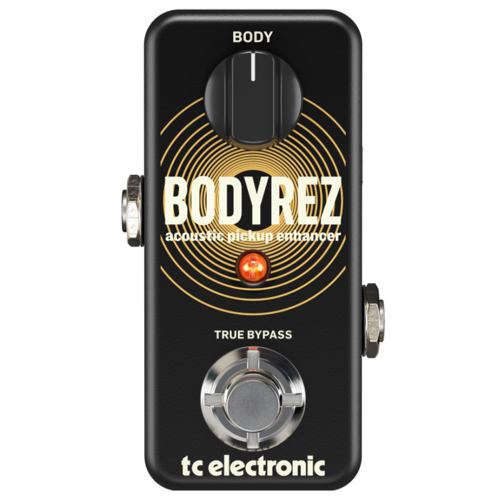 BODYREZ ACOUSTIC PICKUP ENHANCER Ultra-Compact Acoustic Guitar Pedal