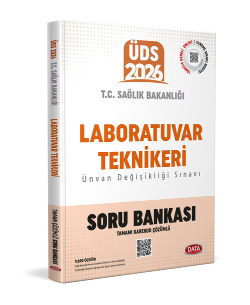 Data 2026 GYS ÜDS Sağlık Bakanlığı Laboratuvar Teknikeri Soru Bankası Çözümlü Görevde Yükselme Ünvan