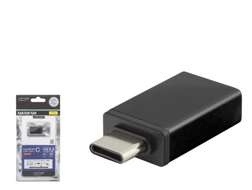 iETOP HDX7899 Type-C to USB 3.2 OTG Metal Gövde Dönüştürücü Adaptör Siyah