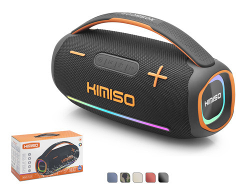 KIMISO KMS323 Bluetooth Hoparlör 30W TWS FM Radyo USB TF IPX6 Outdoor RGB
