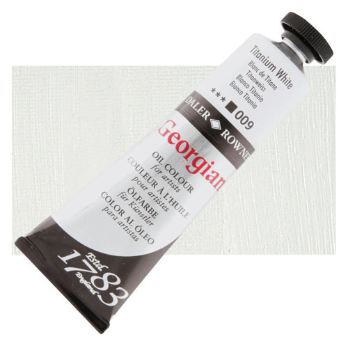 Georgian Goc Yağlı Boya 38 Ml Titanium White (3 Lü Paket)