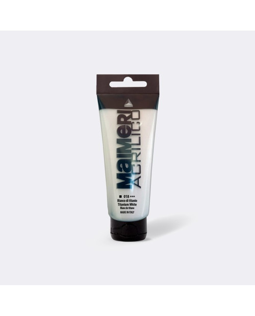 Georgian Mai Acrilico Serisi Akrilik Boya 200 Ml Titanium White