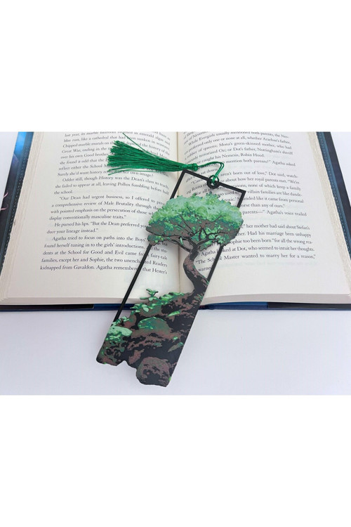 Bonsai Çerçeveli Kitap Ayracı – Doğa Temalı Ayraç - Doğanın Zarafeti