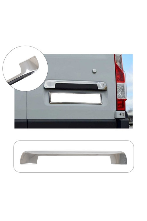 Renault Master Uyumlu 2010 Ve Üzeri Krom Bagaj Çıtası Paslanmaz Çelik