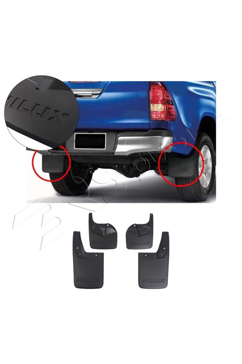 Toyota Hilux Uyumlu Enjeksiyon Model Paçalık 4 Parça