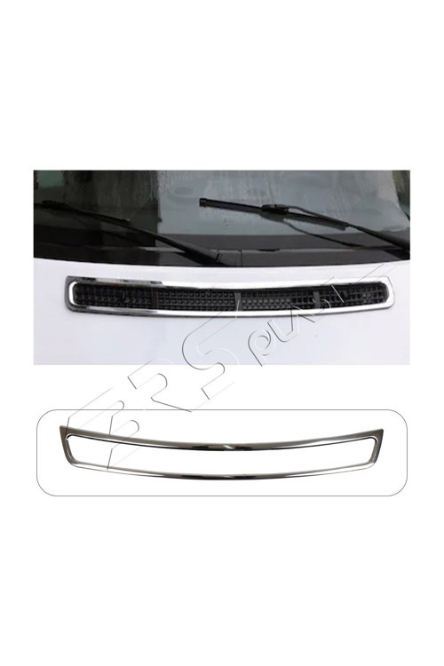 Ford Transit Uyumlu 2003-2013 Krom Kaput Havalandırma Çerçevesi Paslanmaz Çelik