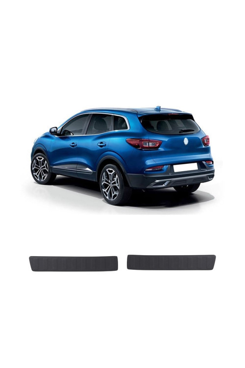 Renault Kadjar Uyumlu 2019 Ve Üzeri Abs Arka Tampon Üstü Koruma 2 Parça