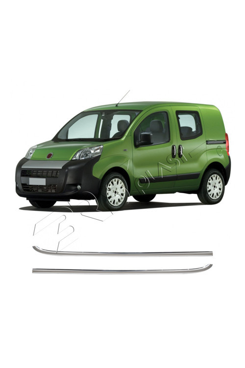 Fiat Fiorino Uyumlu 2008 Ve Üzeri Krom Cam Çıtası 2 Parça Paslanmaz Çelik