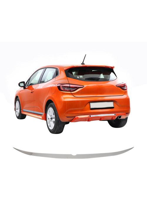 Renault Clio 5 Uyumlu Krom Arka Cam Alt Çıtası Paslanmaz Çelik