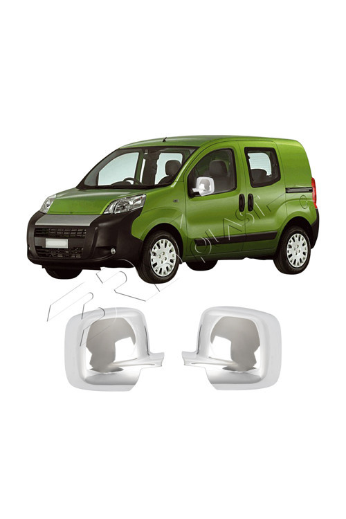 Fiat Fiorino Uyumlu 2008 Ve Üzeri Ayna Kapağı 2 Parça Abs Krom Kaplama