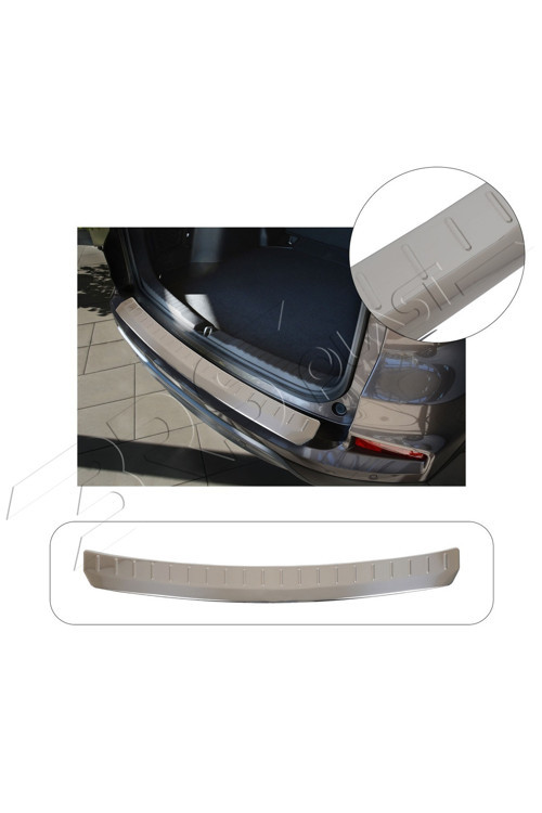 Honda Cr-V Iv Fl Uyumlu 2017-2020 Krom Arka Tampon Üstü Koruma Paslanmaz Çelik