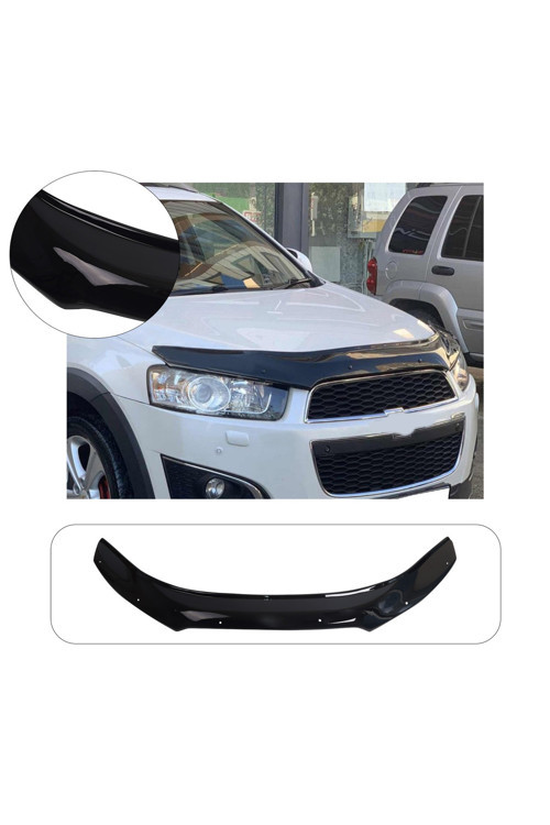 Chevrolet Captiva 2012-2019 Abs Piano Black Kaput Rüzgarlığı