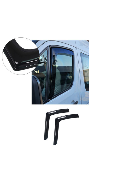 Mercedes Sprinter W906 Uyumlu Abs Geçmeli Cam Rüzgarlığı 2 Parça